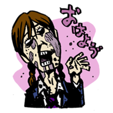 Zombiesan sticker #703094