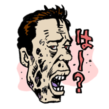 Zombiesan sticker #703101