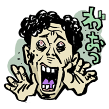 Zombiesan sticker #703107