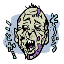 Zombiesan sticker #703108