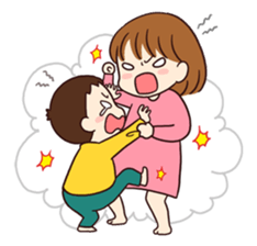 poko's family stamp 2 sticker #703153