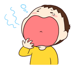 poko's family stamp 2 sticker #703183