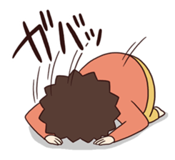 poko's family stamp 2 sticker #703190