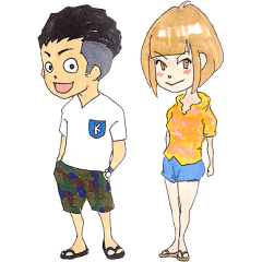 hakata girl and kitakyu boy part2 summer
