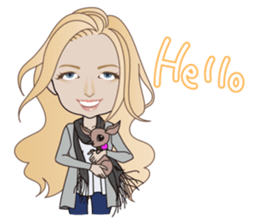 The Gossip CELEB, Sarah & Friends sticker #703391