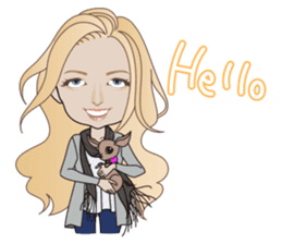 The Gossip CELEB, Sarah & Friends sticker #703391