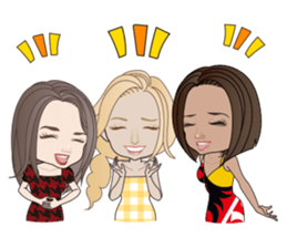 The Gossip CELEB, Sarah & Friends sticker #703396