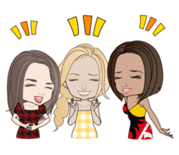 The Gossip CELEB, Sarah & Friends sticker #703396