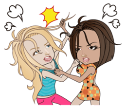 The Gossip CELEB, Sarah & Friends sticker #703400