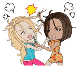 The Gossip CELEB, Sarah & Friends sticker #703400