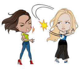 The Gossip CELEB, Sarah & Friends sticker #703401