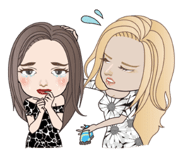 The Gossip CELEB, Sarah & Friends sticker #703414