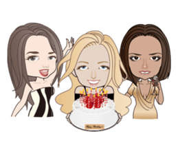 The Gossip CELEB, Sarah & Friends sticker #703417