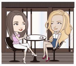 The Gossip CELEB, Sarah & Friends sticker #703418