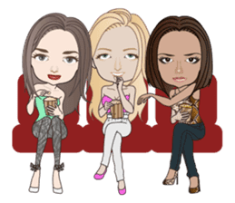 The Gossip CELEB, Sarah & Friends sticker #703419