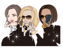The Gossip CELEB, Sarah & Friends sticker #703421