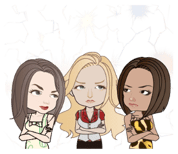 The Gossip CELEB, Sarah & Friends sticker #703427