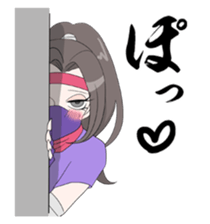 NINJA Girl sticker #703531