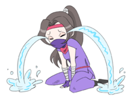 NINJA Girl sticker #703547