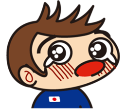 one day Soccer supporters"Ma-kun" sticker #703567