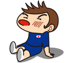 one day Soccer supporters"Ma-kun" sticker #703568