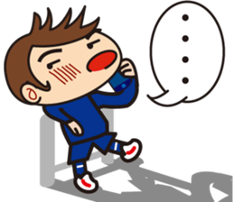 one day Soccer supporters"Ma-kun" sticker #703570