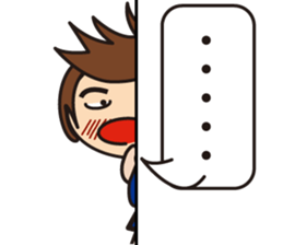 one day Soccer supporters"Ma-kun" sticker #703571