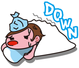 one day Soccer supporters"Ma-kun" sticker #703576