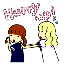 Good friend sisters sticker #703690