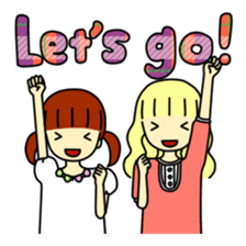 Good friend sisters sticker #703702