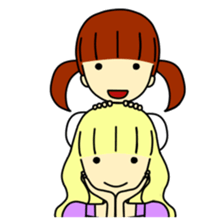 Good friend sisters sticker #703707