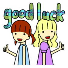 Good friend sisters sticker #703709