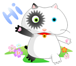 PandaCat sticker #703751