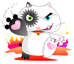 PandaCat sticker #703755