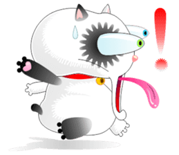 PandaCat sticker #703757