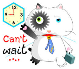 PandaCat sticker #703786