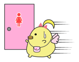 Naomi-chan's women's period stamp sticker #703953