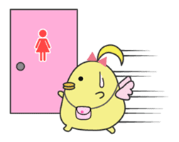 Naomi-chan's women's period stamp sticker #703953