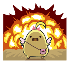 Naomi-chan's women's period stamp sticker #703961