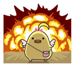 Naomi-chan's women's period stamp sticker #703961