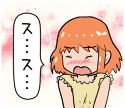 I love you, but I can not say sticker #704317