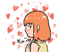 I love you, but I can not say sticker #704347