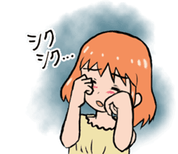 I love you, but I can not say sticker #704350