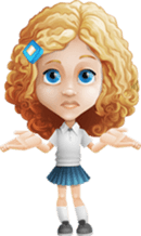 Cute Girl: Emotions and Actions sticker #704521