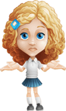 Cute Girl: Emotions and Actions sticker #704521