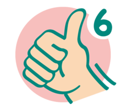 "te" sign sticker #704636