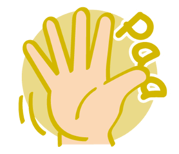 "te" sign sticker #704643