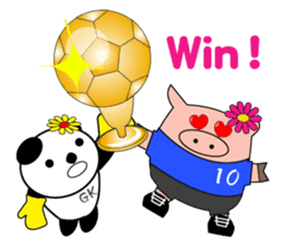 Sassy & Coco's Football & Soccer Life sticker #705028