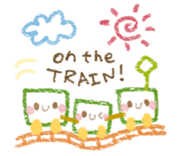 KODOMO no RAKUGAKI(Graffiti of children) sticker #705034