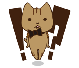 Maron - House steward cat of Hitokuri. sticker #705160